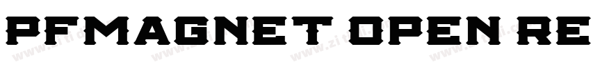 PFMagnet Open Regula字体转换
